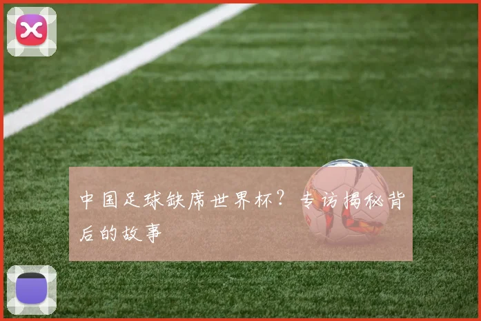 中国足球缺席世界杯？专访揭秘背后的故事