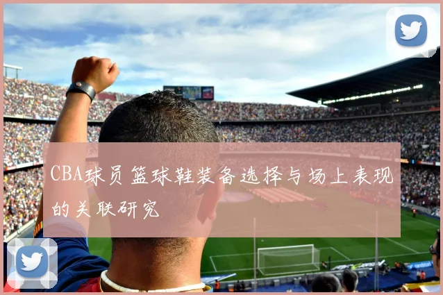 CBA球员篮球鞋装备选择与场上表现的关联研究